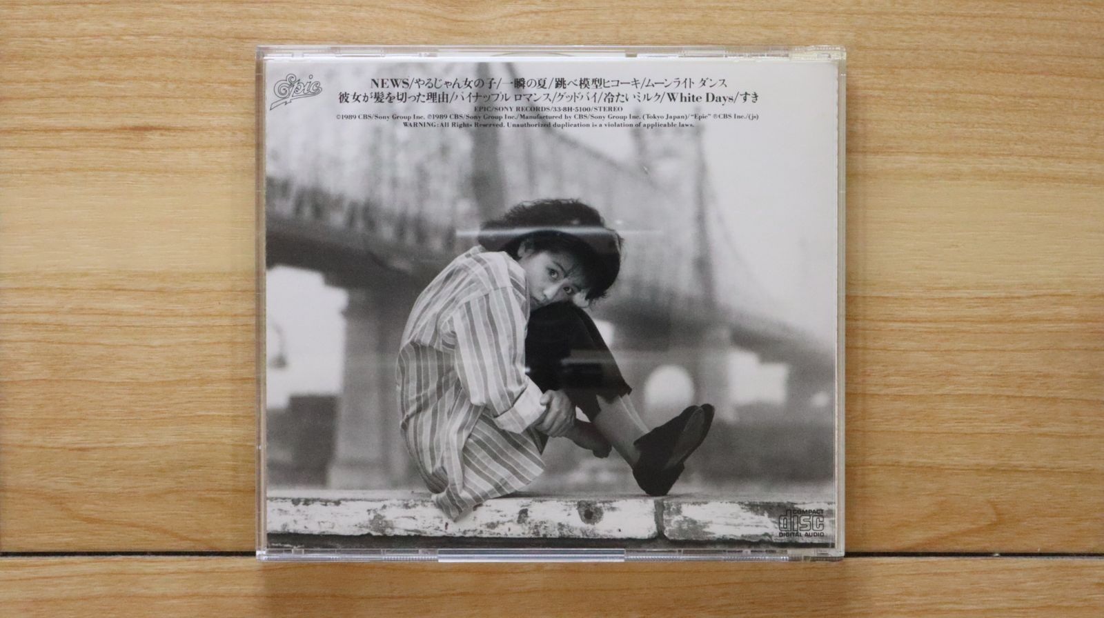 国内盤CD☆渡辺美里/MISATO WATANABE□ Flower bed 【33・8H