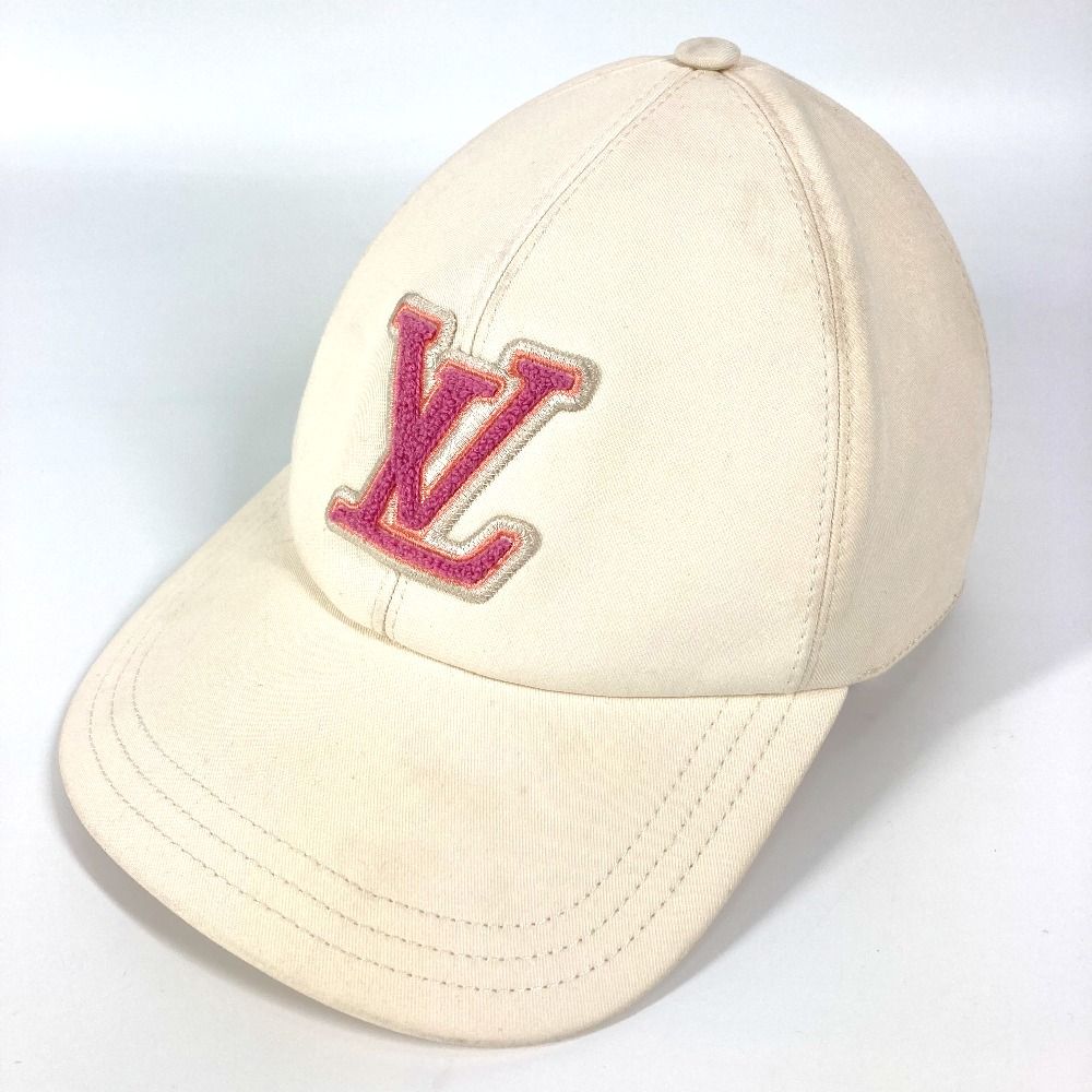 極美品◇ルイヴィトン LV タッチ キャップ ローズ ピンク 帽子 Mサイズ 極美品◇ルイヴィトン LV タッチ キャップ ローズ ピンク 帽子 M