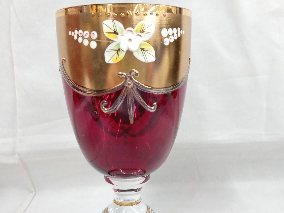 ベにチアン ムラ―ノグラス 美術工芸品 アンティーク