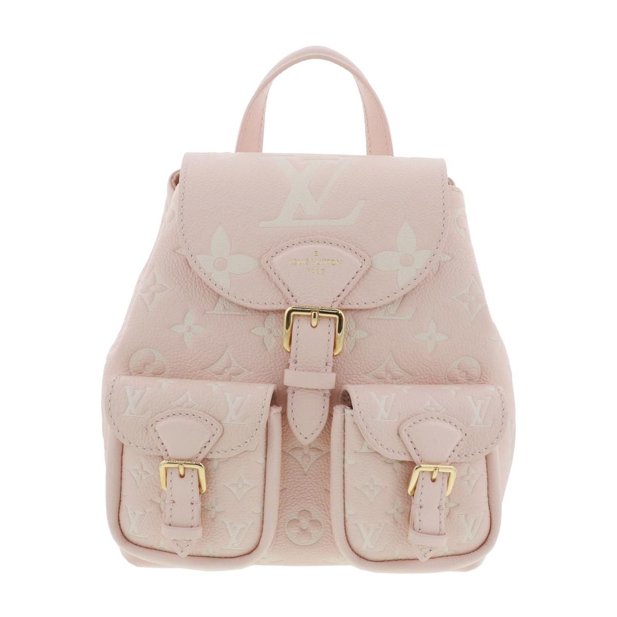 LOUIS VUITTON ルイヴィトン ﾊﾞｯｸｱｯﾌﾟ バッグ リュックサック|デイパック Monogram Empreinte Pink M12987 used A