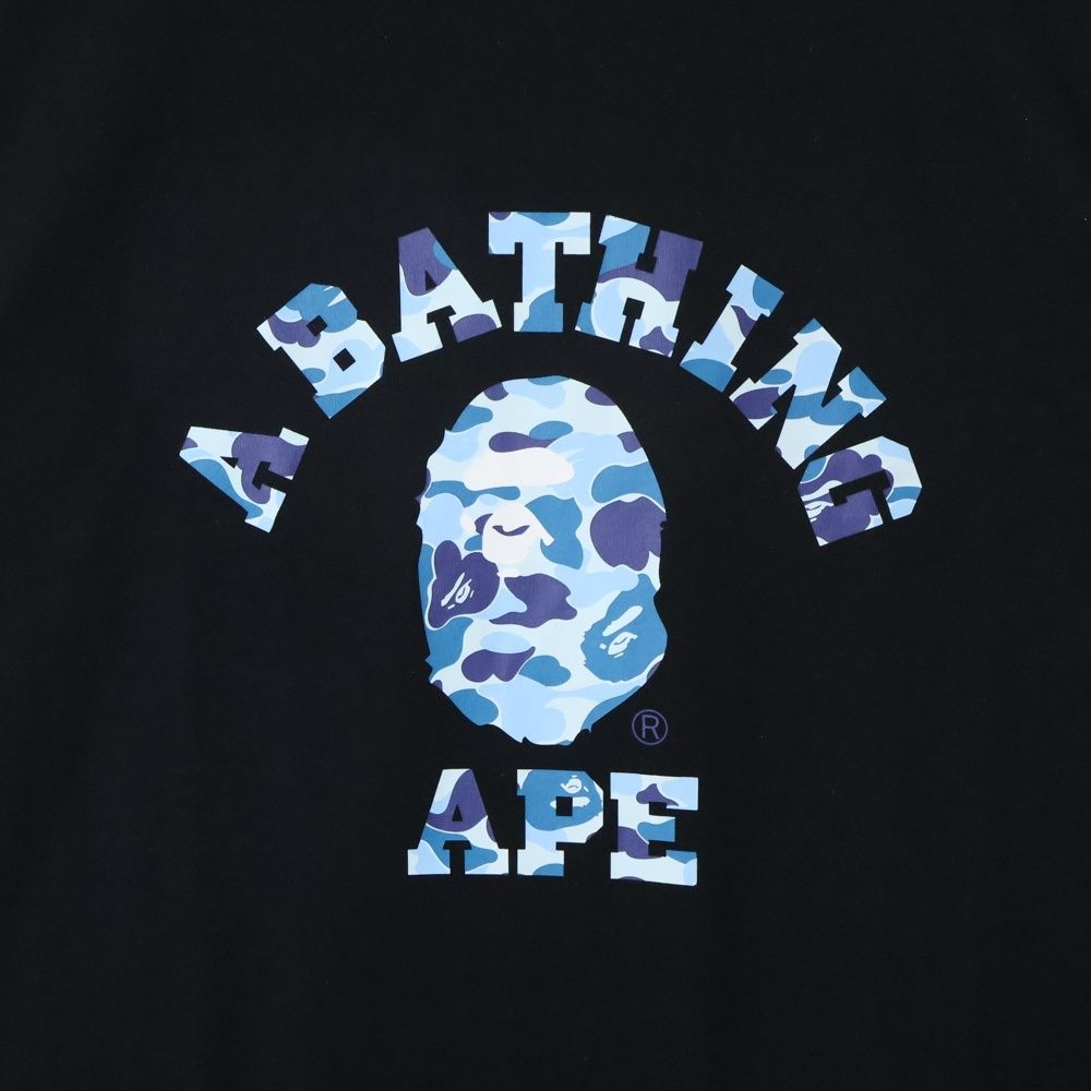 A BATHING APE (アベイシングエイプ) ABC CAMO COLLEGE TEE ABC カモ  