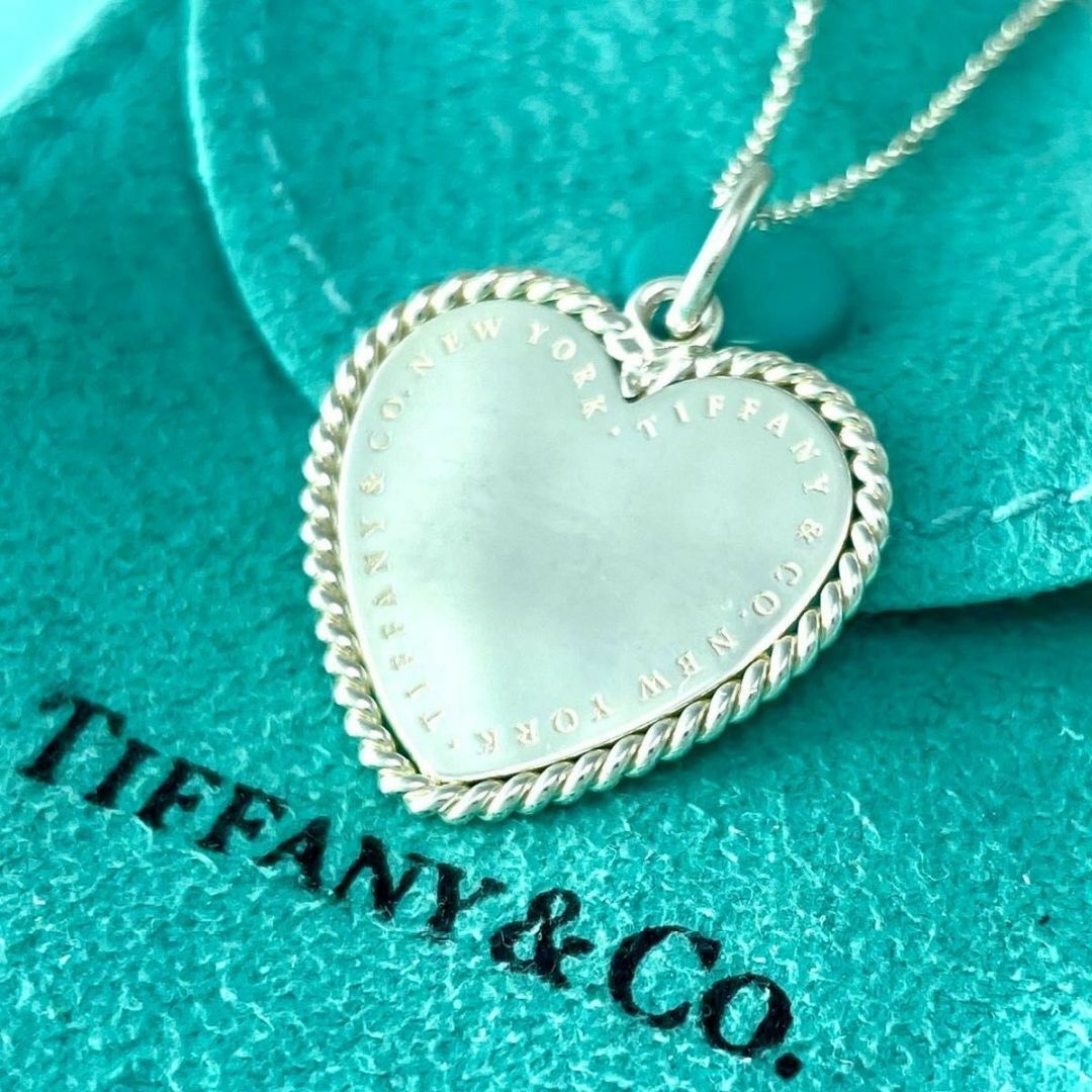 ティファニー ミニ ラビングハート ネックレス シルバー AG925