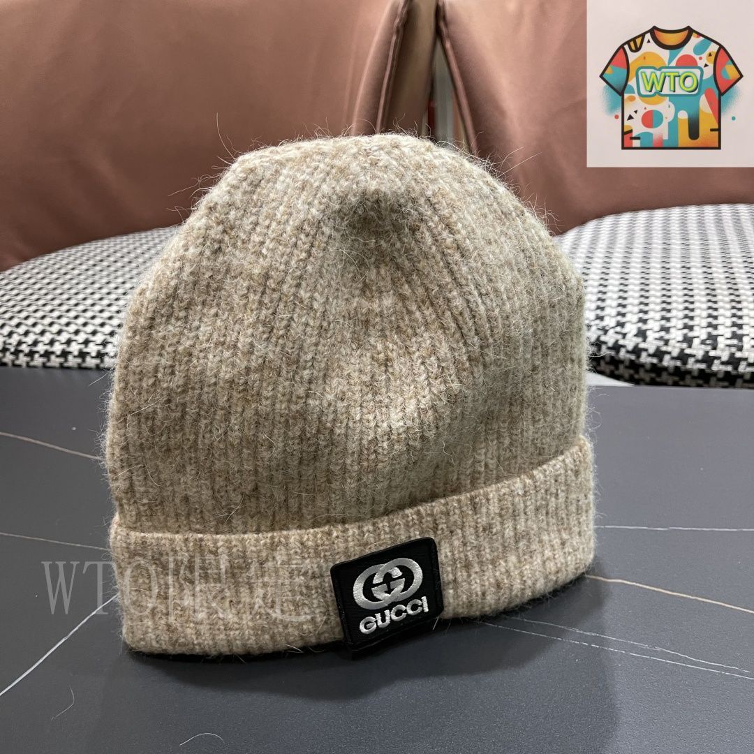 本日限定値下げ！！GUCCI ニット帽 今日WTO】Gucci 日本耳カバー 伸縮 クニット-RS74 - メルカリ