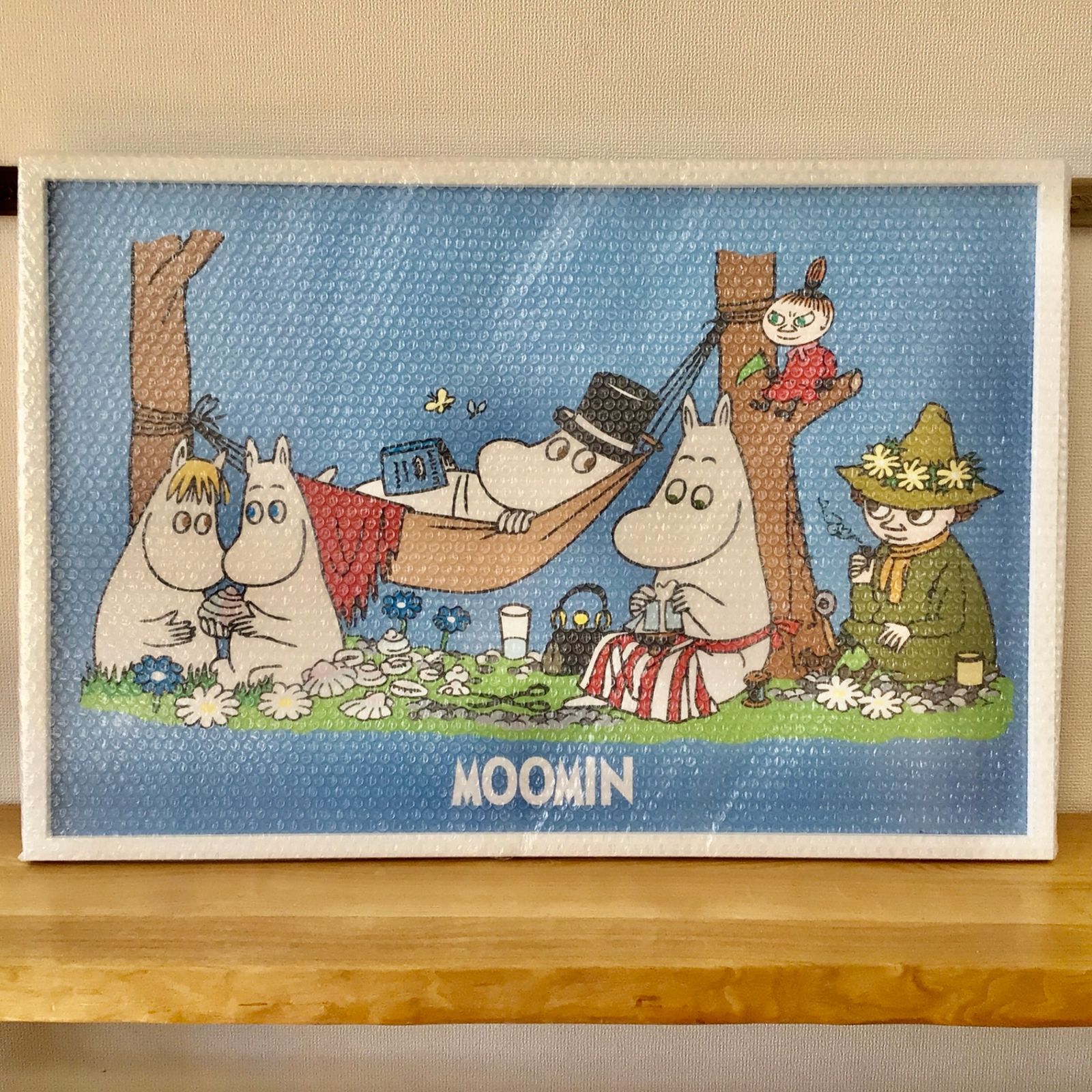 【匿名発送】ムーミン　絵画　絵　額入り　オシャレ 匿名発送】ムーミン 絵画 絵 額入り オシャレ 匿名発送