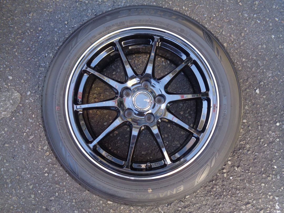 7J-17インチ 5H114.3 +38 JPstyle R10 205/55R17 エナセーブ