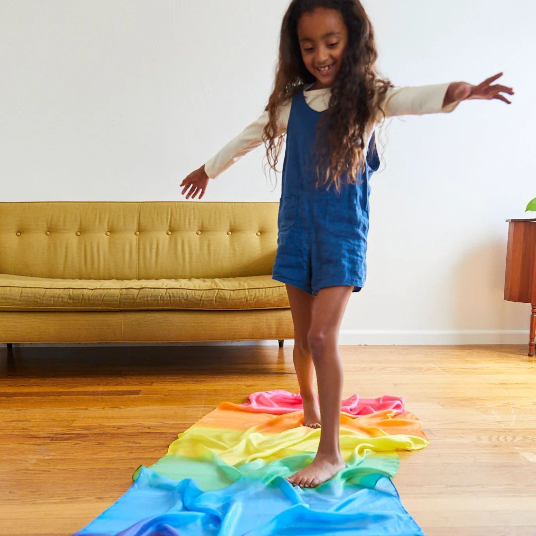 サラズシルク　レインボー　プレイシルク　ジャイアント プレイシルク Rainbow-Giant [Enchanted]【Sarah's Silks