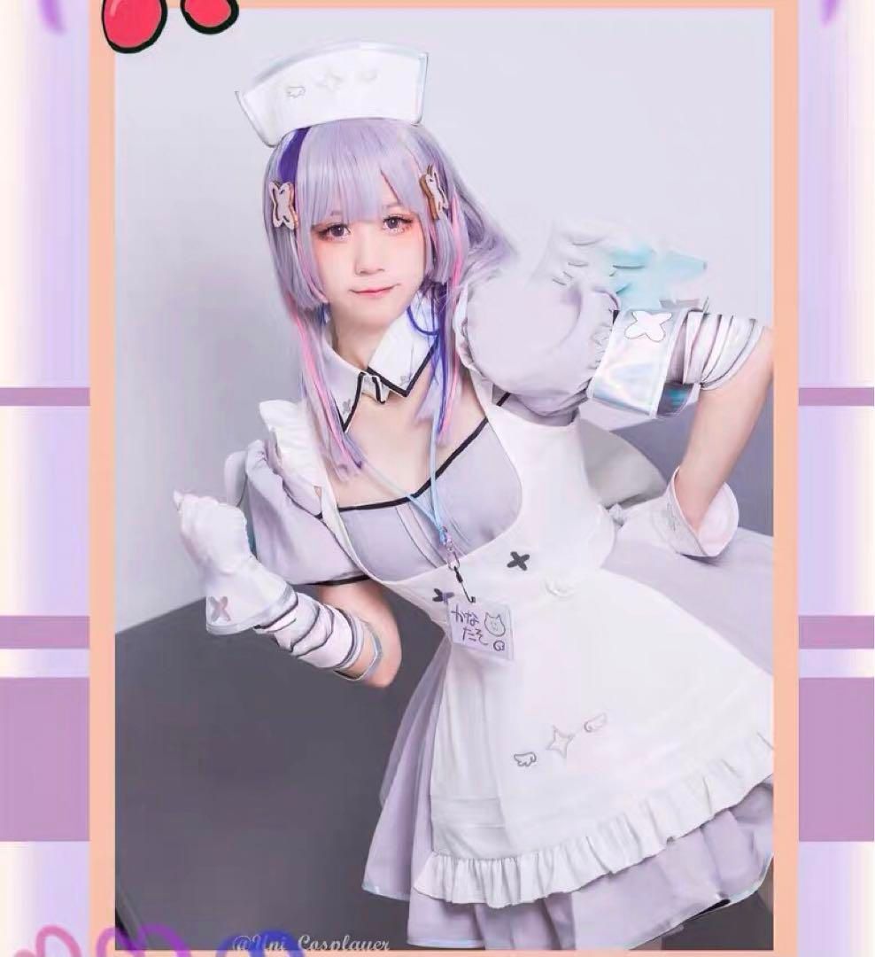 ホロライブ 天音かなた コスプレ 衣装 ウィッグ Vtuber フルセット 天