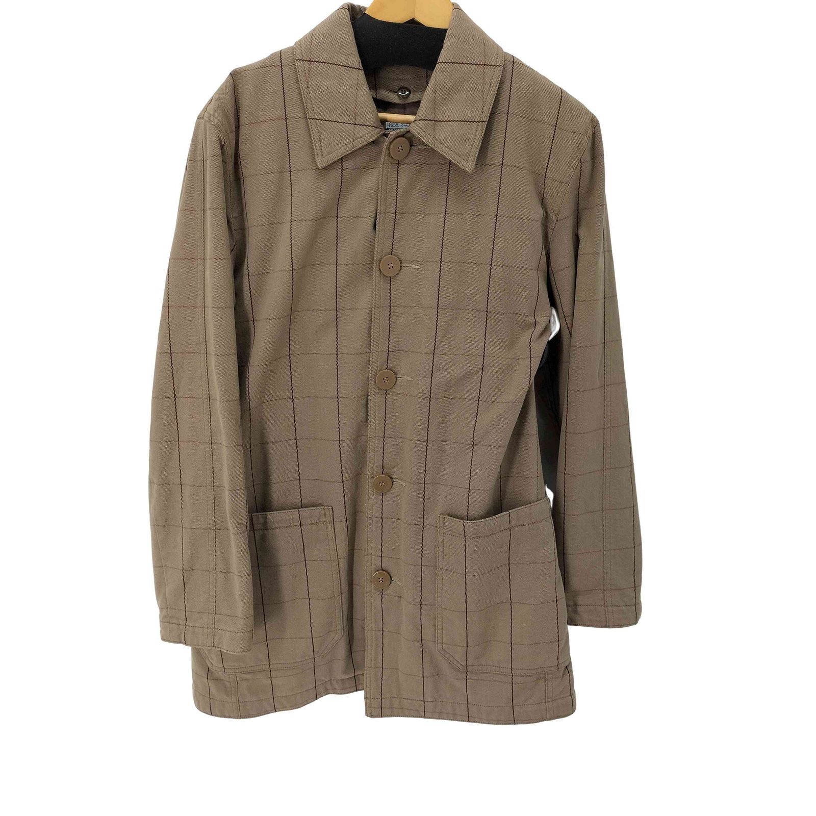 ポールスミスジーンズ Paul Smith JEANS キルティングライナー付き チェックハーフコート メンズ import：M 