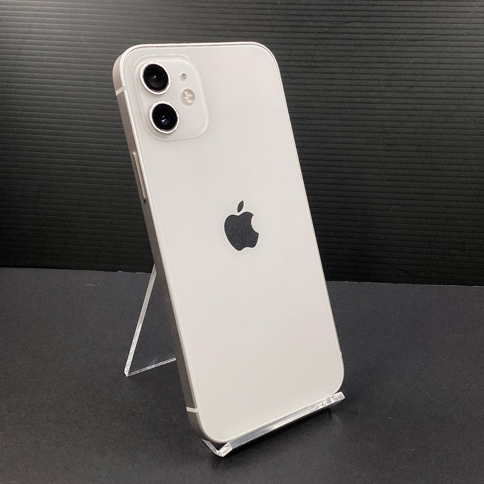 【全額返金保証】【最速発送】Apple iPhone 12 128GB スターライト docomo 動作確認済 80% 白ロム