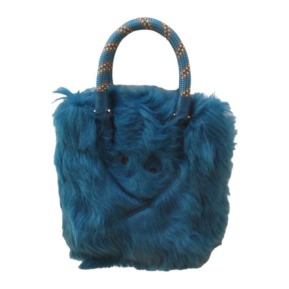 美品 ANYA HINDMARCH アニヤハインドマーチ TOTE SMALL AMUSED FACE  