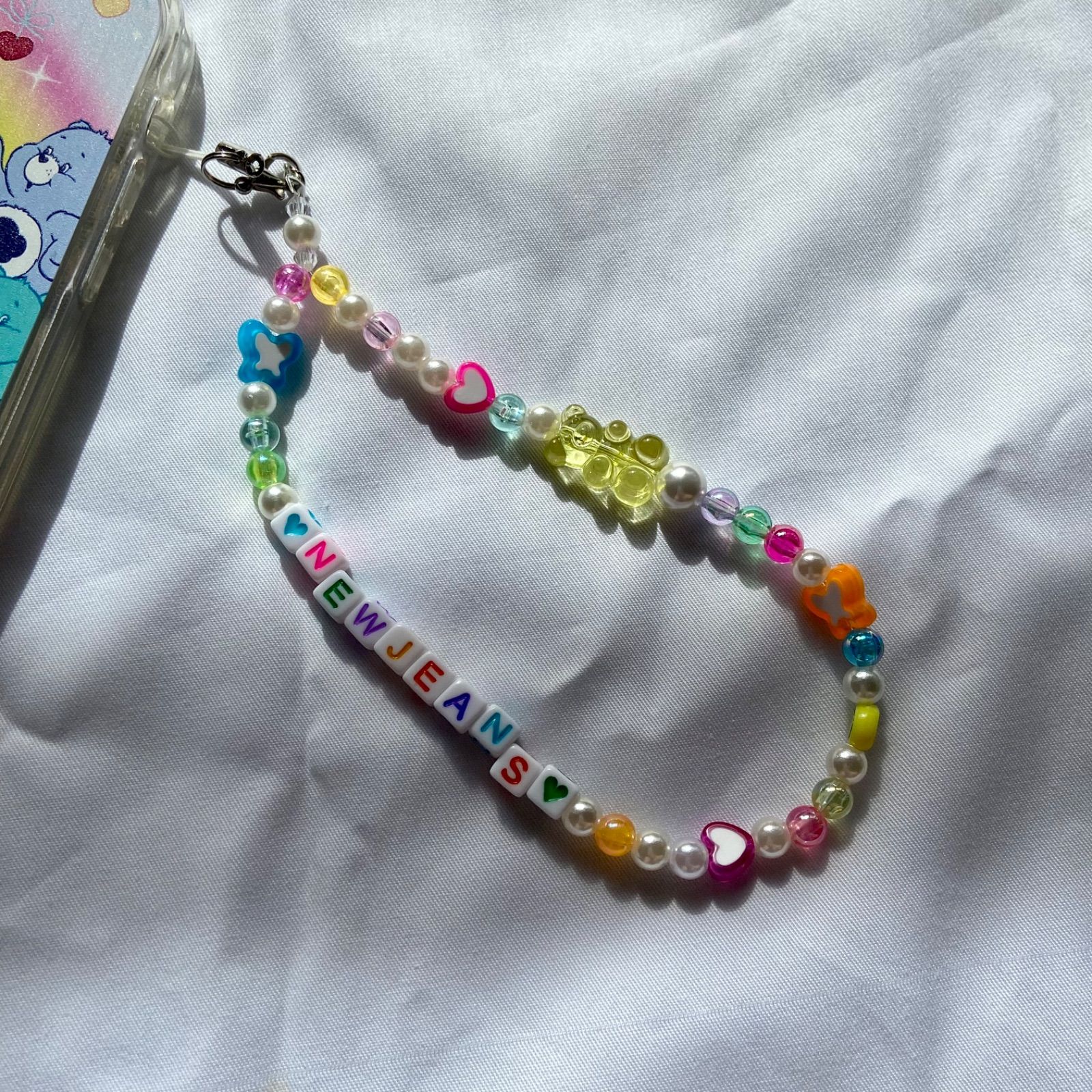 New jeans phone strap - メルカリ