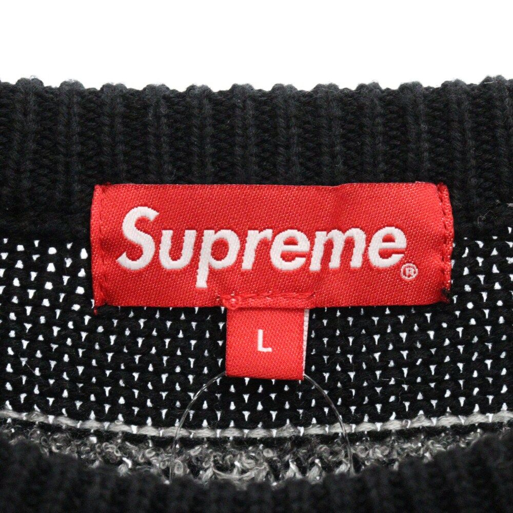 SUPREME (シュプリーム) 21AW Chenille Logo Sweater シェニール ロゴ ...