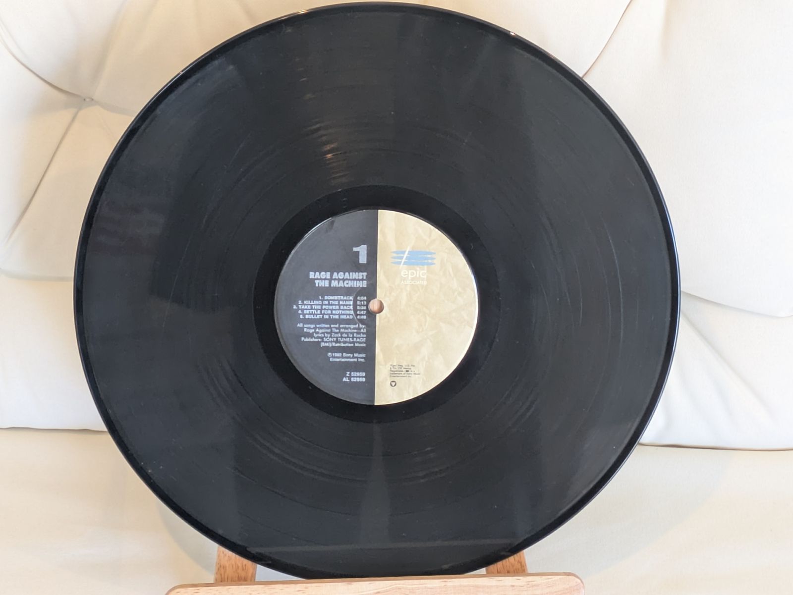 Rage Against The Machine レコード※刻印AL-52959 Rage Against The Machine レコード※刻印AL-52959