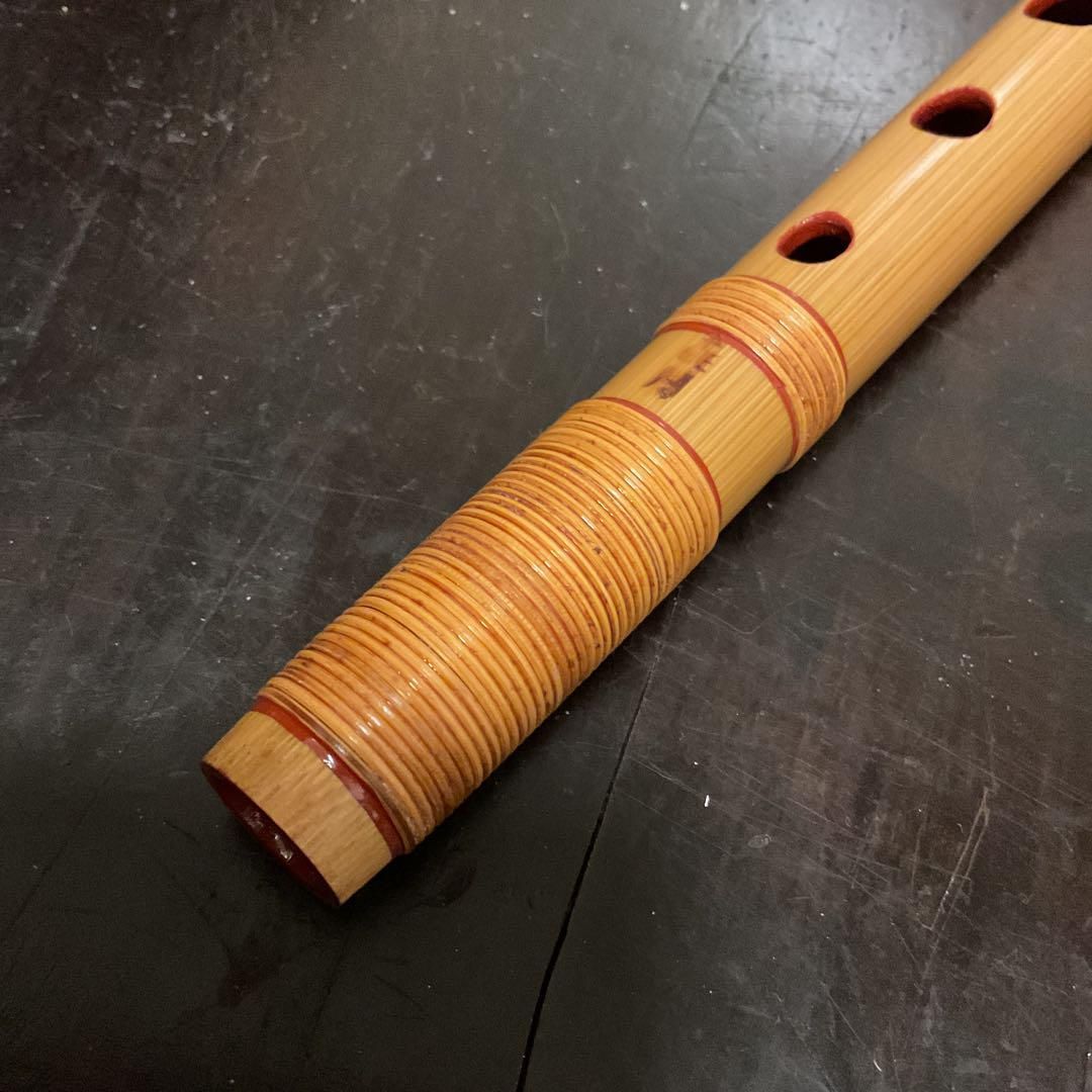 篠笛 㐂月 七穴 喜月 天然の竹 和楽器 横笛