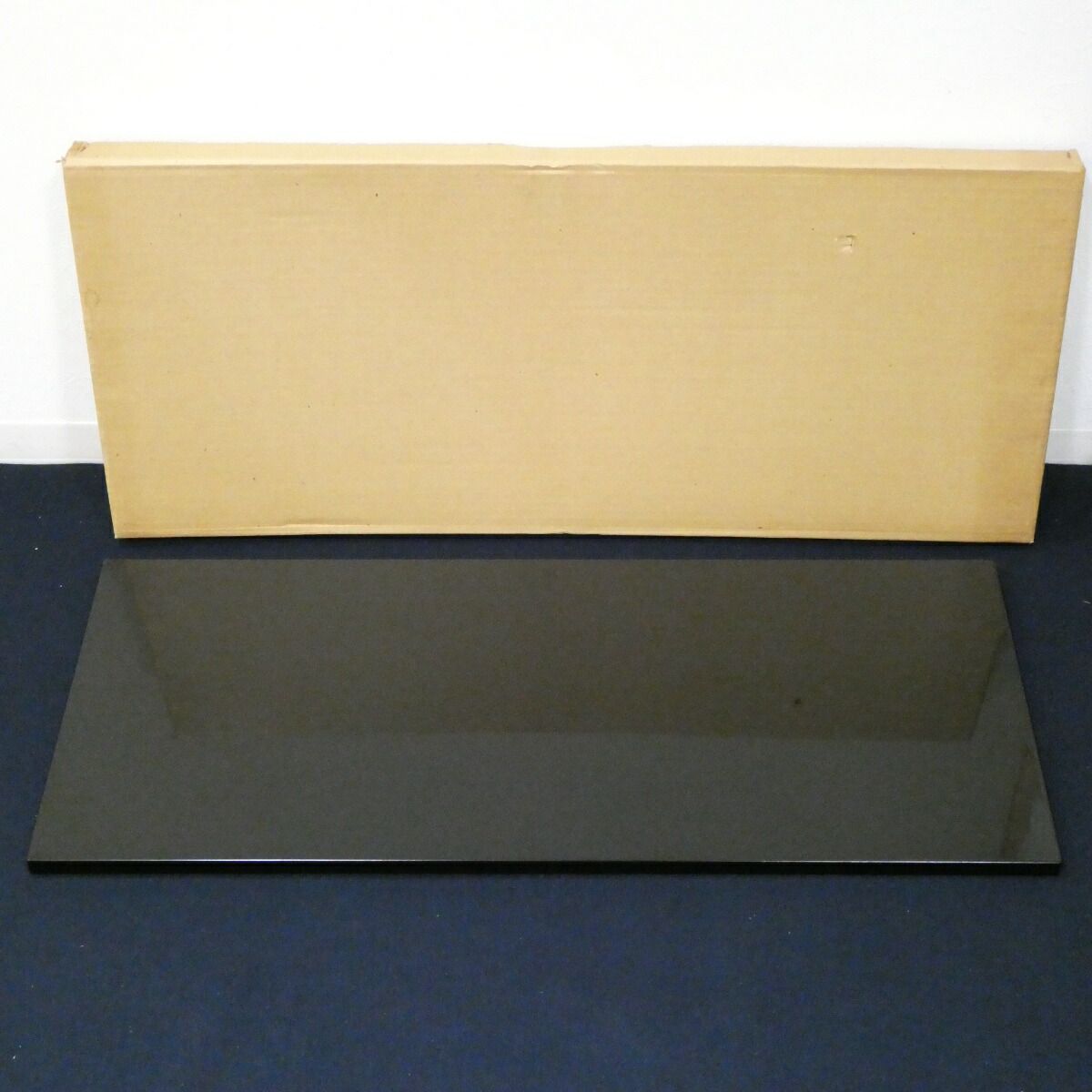 茶道具】真塗長板一双（紙箱） ◇[茶禅]茶道具 長板「黒真塗