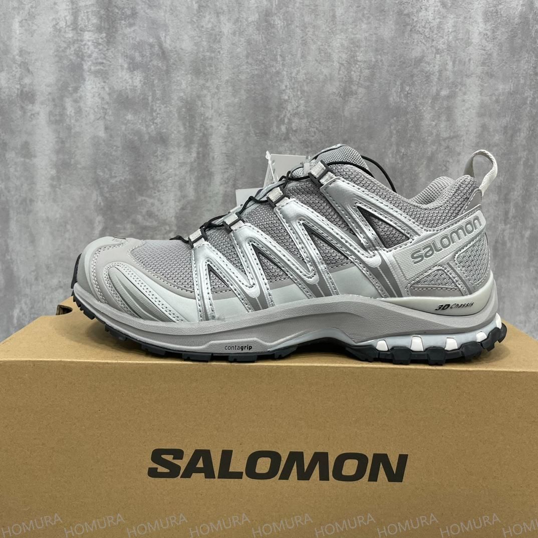 Salomon XA プロ 3D アロイ シルバー スニーカー
