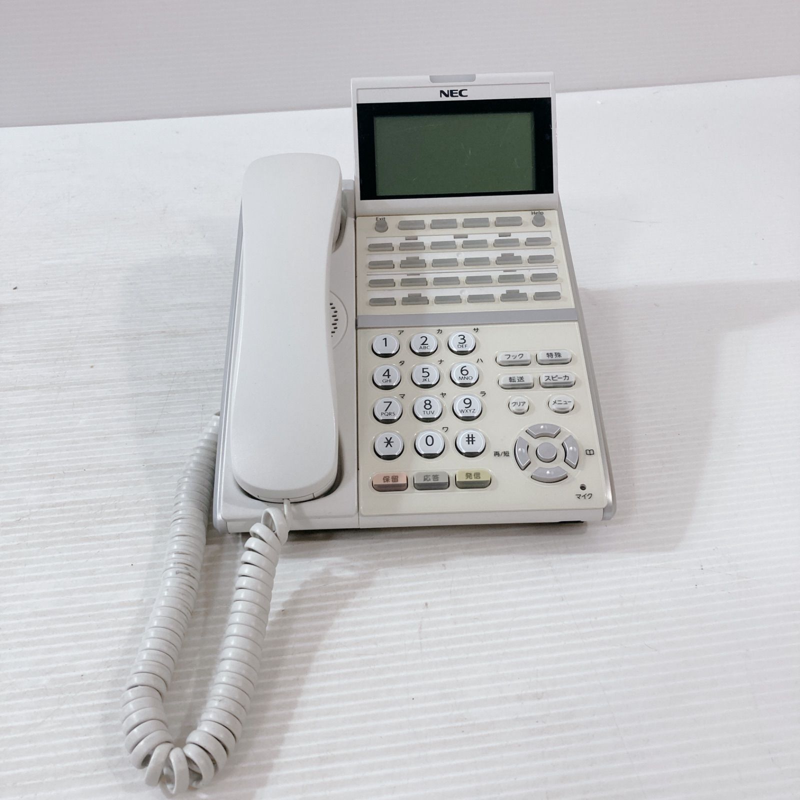 NEC オフィス電話 DT800 Series ITZ-24D-D TEL IZV-(XD)D-Y(WH