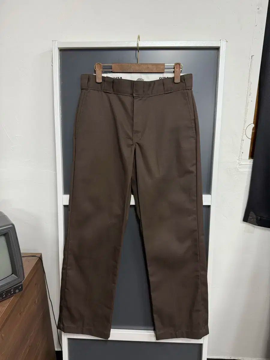 90s USA製 ディッキーズ ワークパンツ 32×30 ブラウン 90s Dickies 874