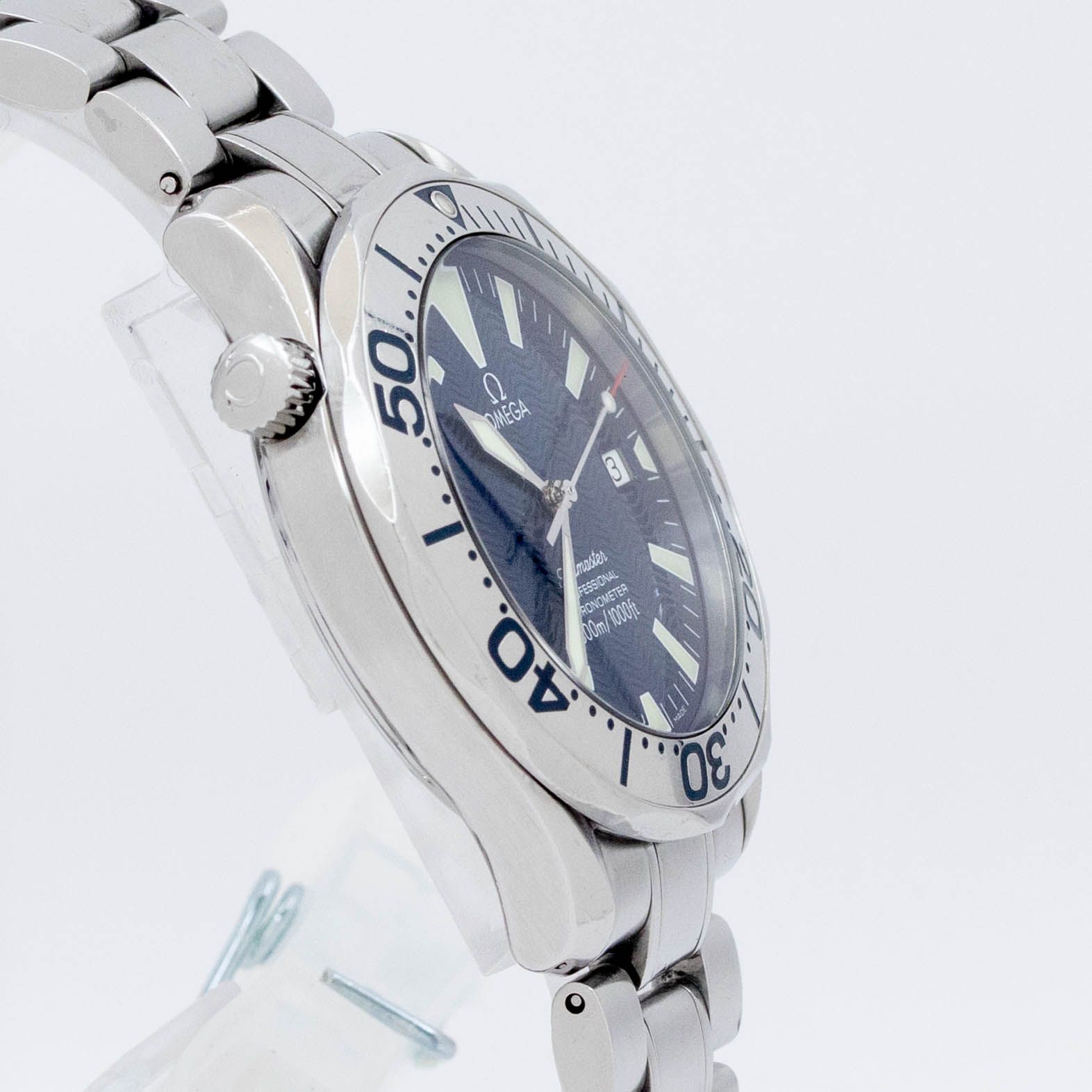 オメガ OMEGA シーマスター Seamaster 自動巻き 腕時計 メンズ ユニセックス 青