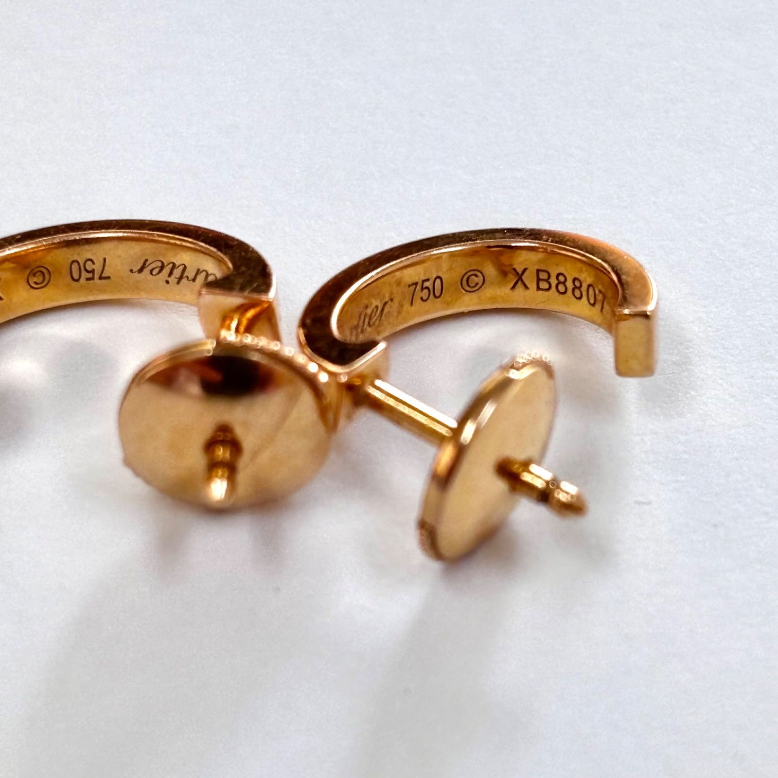 上美品⭐️Cartier カルティエ】 LOVE（ラブ）ピアス2個とケースの