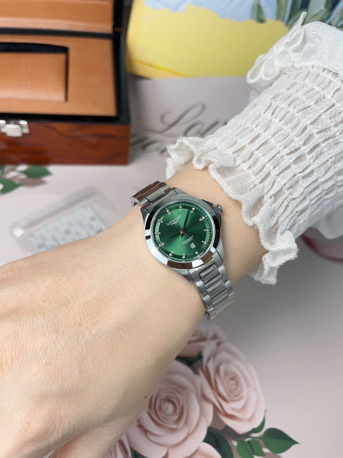 LONGINES ロンジン L7280 クオーツ レディース 腕時計※保証書付 LONGINES（ロンジン）レディースウォッチ - 30mm クォーツ