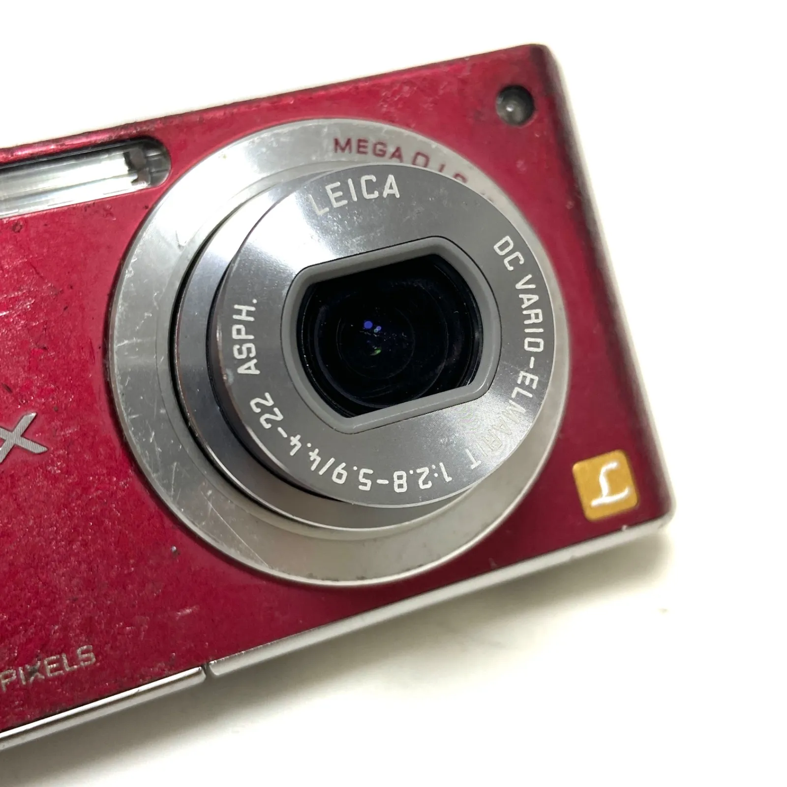 Panasonic LUMIX DMC-FX40 レッド コンパクトデジタルカメラ コンデジ