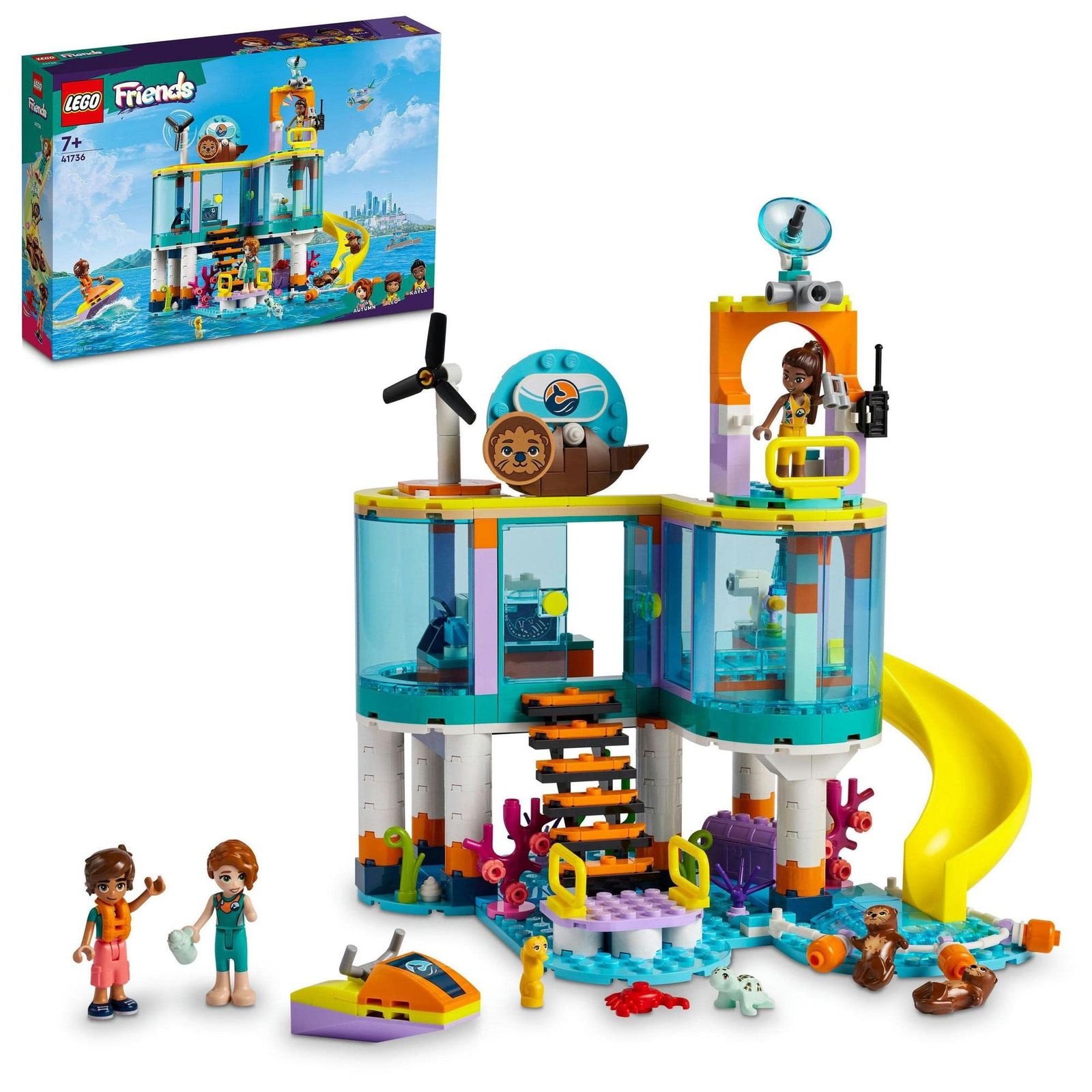 レゴ(LEGO) フレンズ 海上レスキューセンター 41736 おもちゃ ブロック プレゼント レスキュー ごっこ遊び 女の子 7歳 ~ [海上レスキューセンター]