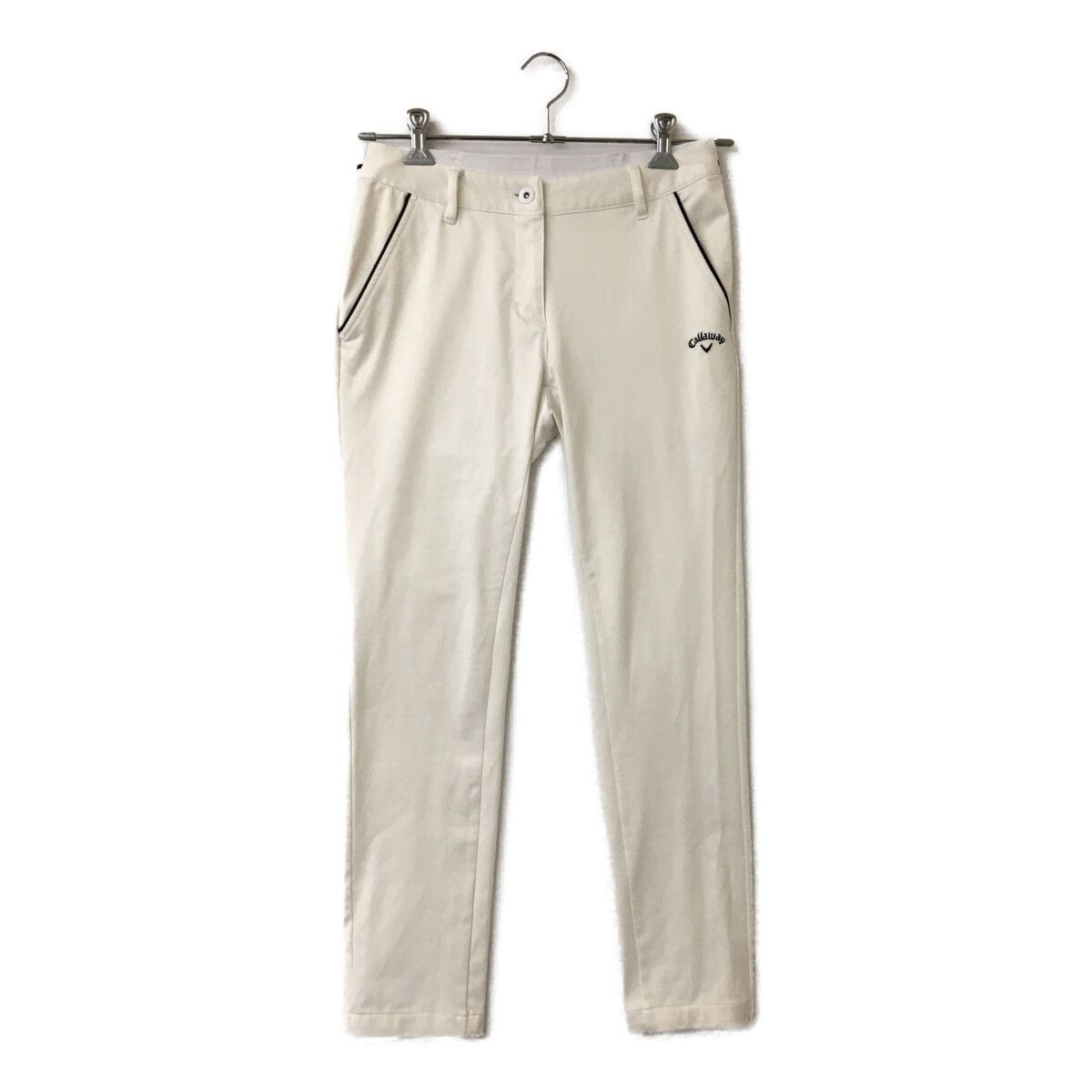 Callaway - coco 中古 キャロウェイ Callaway レディース パンツ M 白  ホワイト  シンプル ストレッチ 裏微起毛 レディース キャロウェイ Callaway パンツ M 白 ホワイト