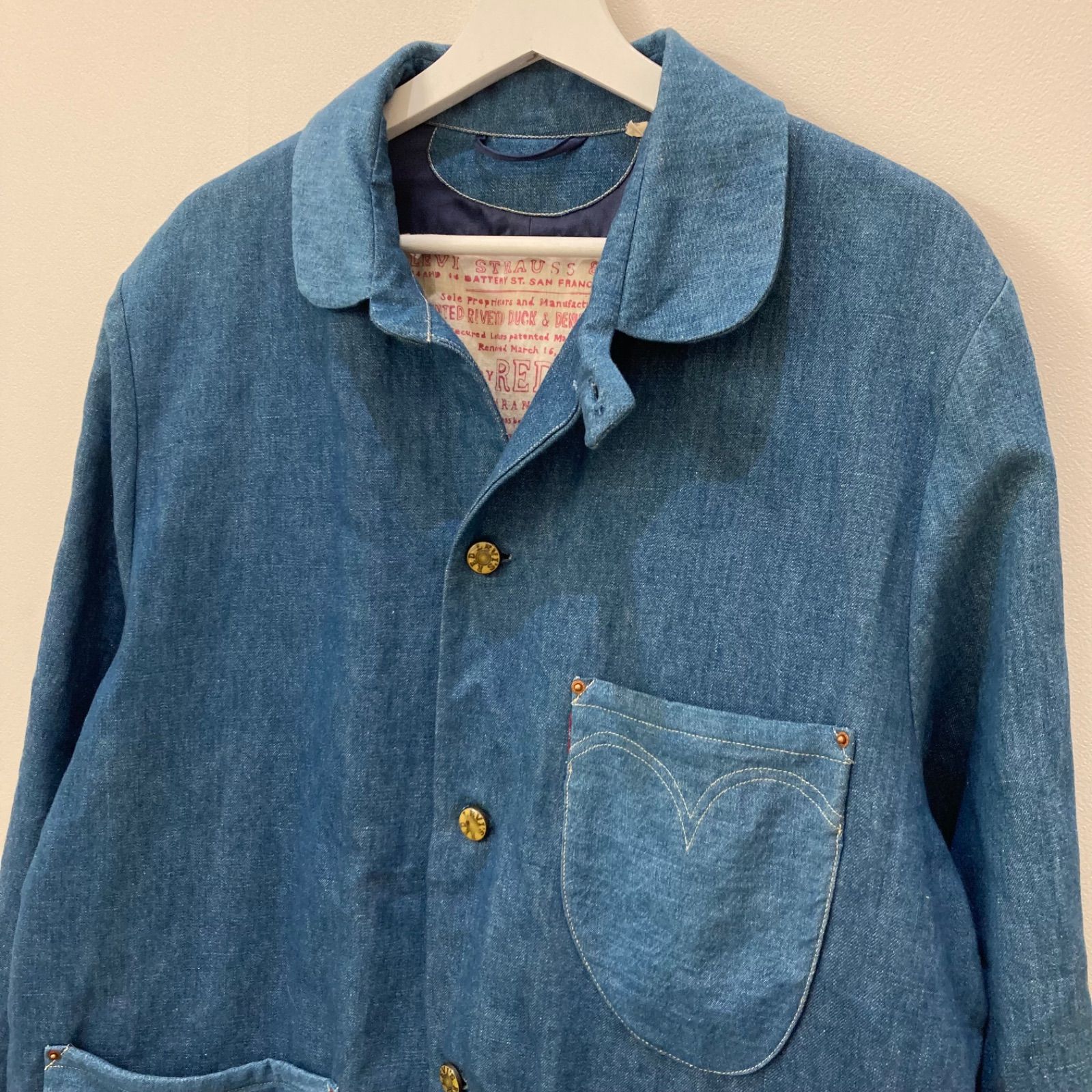Levi's red roop リーバイスレッドループ デニム カバーオール M
