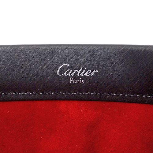 カルティエ Cartier バッグ レディース ブランド トリニティ ハンドバッグ  レザー ボルドー おしゃれ 大人 おでかけ 手提げ コンパクト シンプル