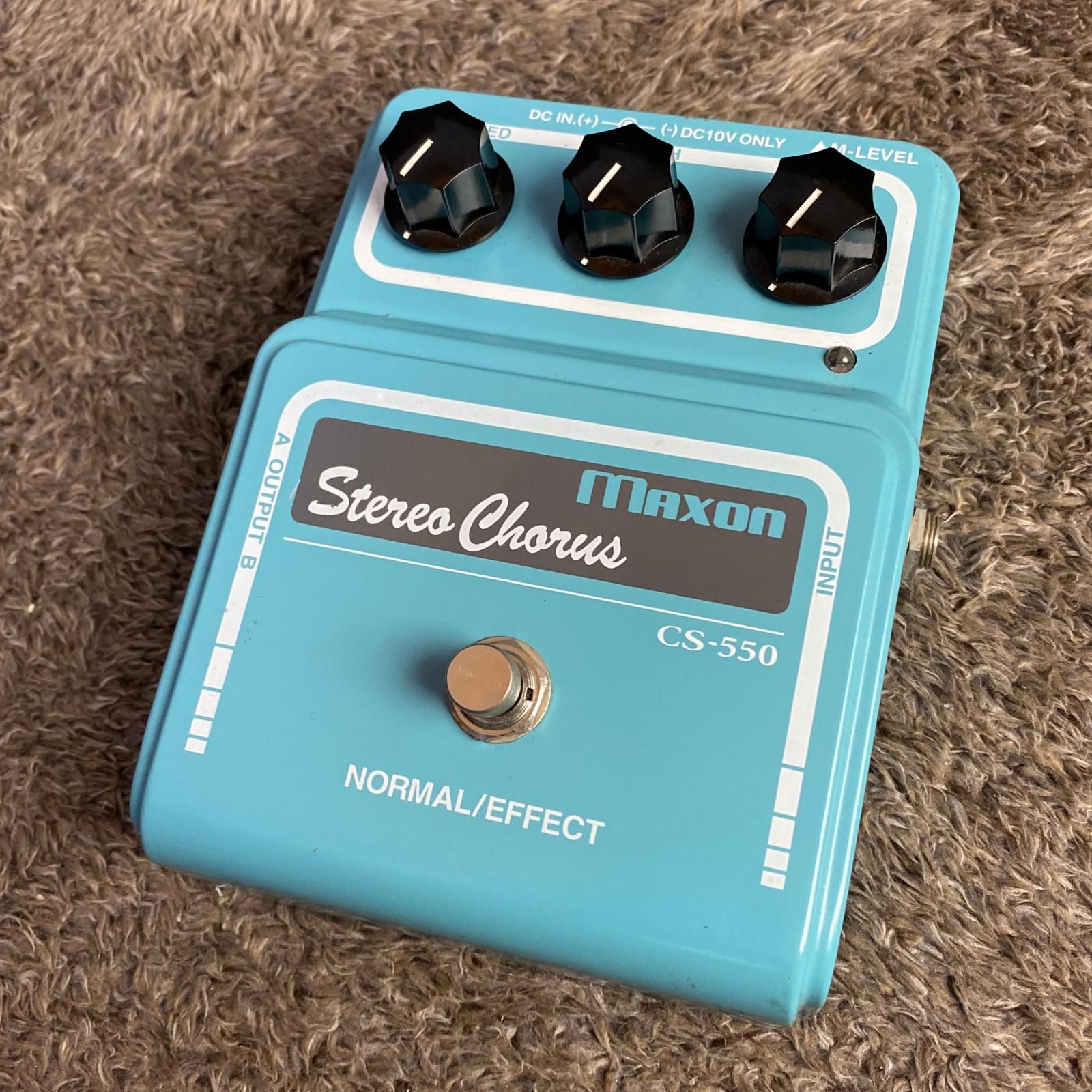 尾張小牧店】【楽器】 Maxon | マクソン エフェクター CS-550 STEREO