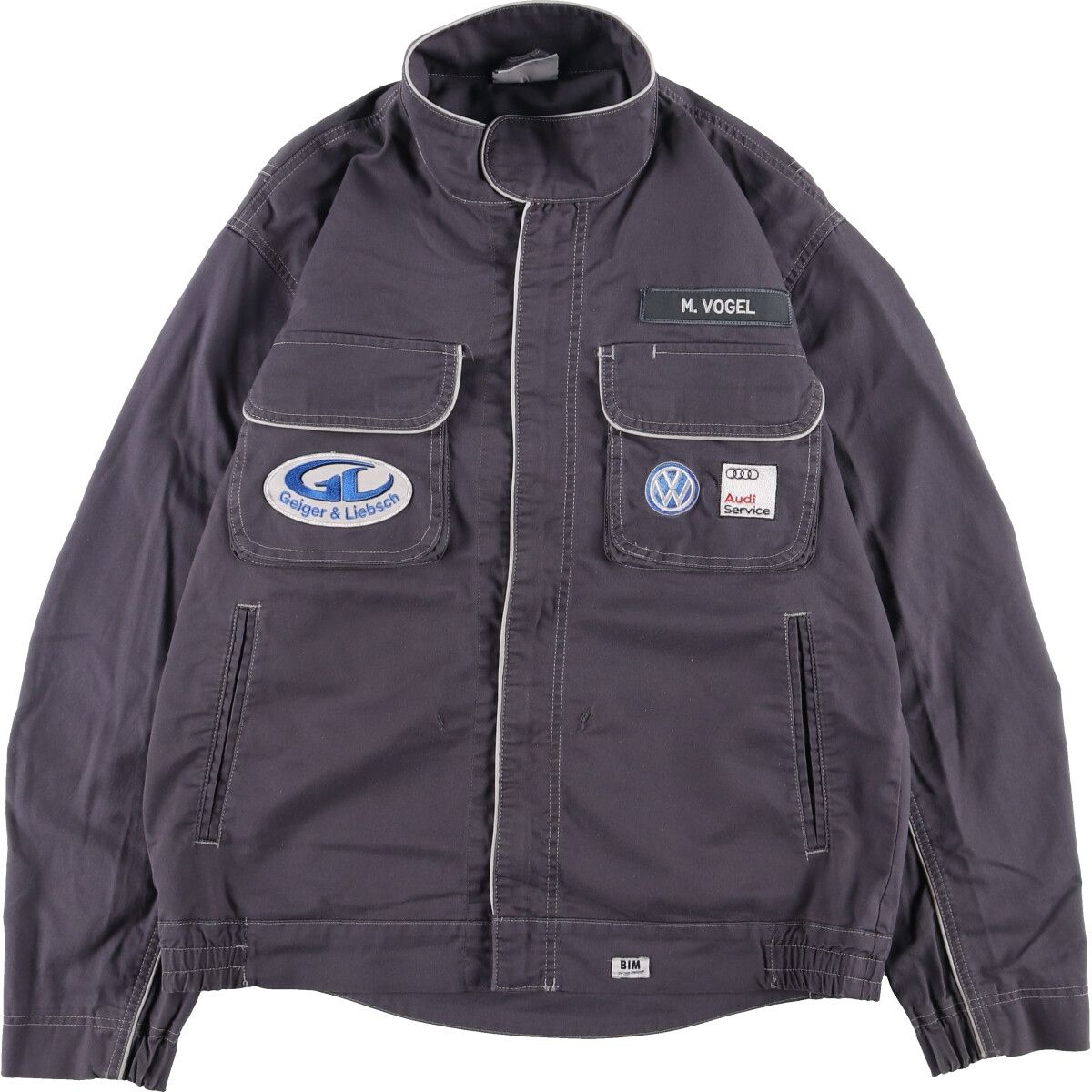 古着 EURODRESS VOLKSWAGEN フォルクスワーゲン レーシングジャケット