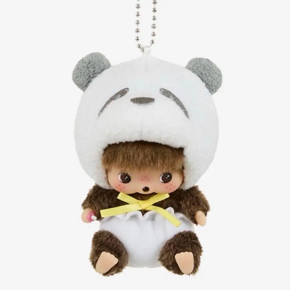 モンチチ 動物 ベビッチ SS パンダ キー チェーン ホワイト
