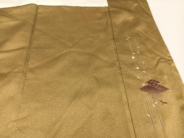 平和屋着物○訪問着 枝花文 暈し染め 金彩 やまと誂製