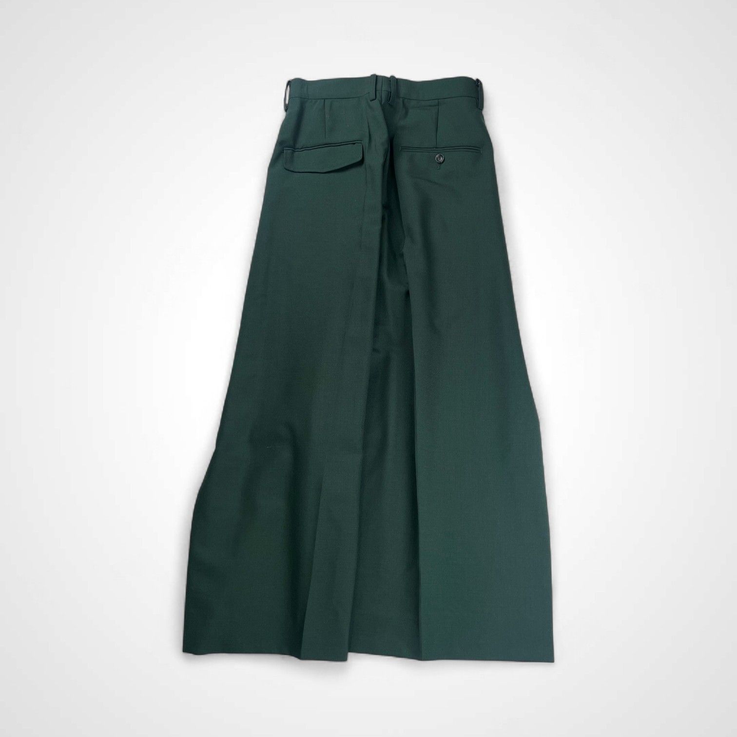 beautiful people ビューティフル ピープル | tropical wool mohair three tuck widepants 参考定価 41 000 tax SIZE 34