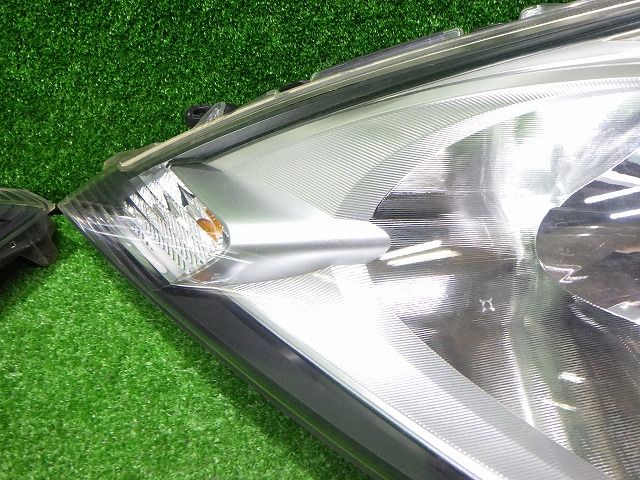 フィット ヘッドライト 左右 ハロゲン 後期 P9603 2 ホンダ 比較的 250927037