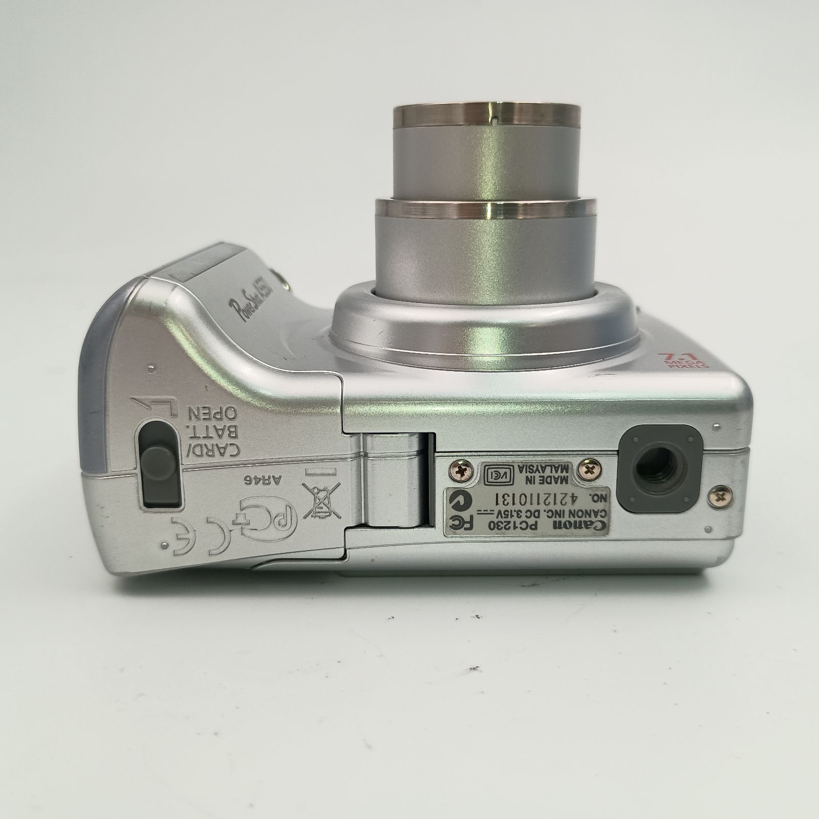 PowerShotA550コンパクトデジタルカメラ　ガイド冊子等付き PowerShotA550コンパクトデジタルカメラ ガイド冊子等付き カメラ