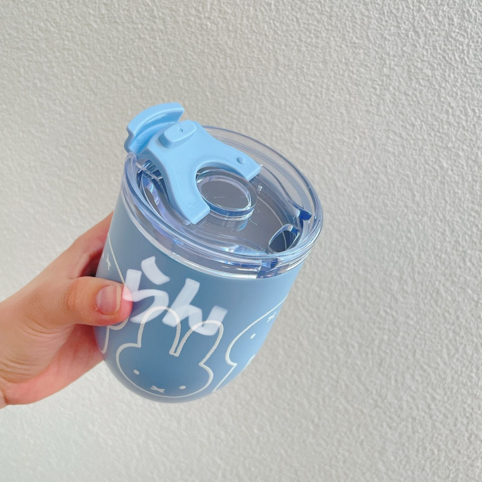 Mifffy【日本未販売】コーヒー保温タンブラー水色 450ml nijntje Mifffy【日本未販売】コーヒー保温タンブラー水色 450ml nijntje