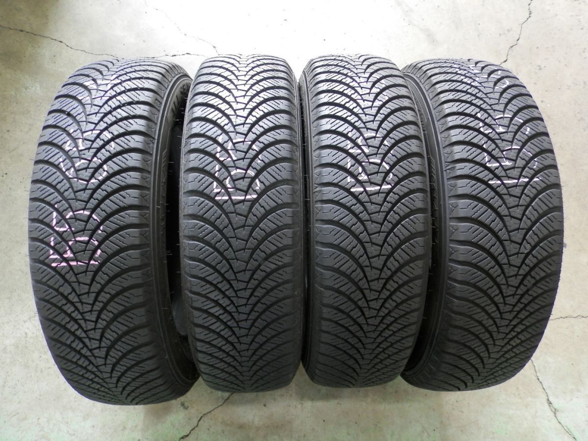 155 65R14 ダンロップ ALL SEASON MAX X AS1 オールシーズンタイヤ 4本SET 製 夏冬タイヤ