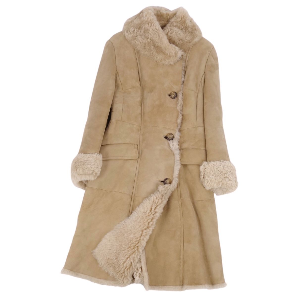 マックスマーラ Max Mara WEEKEND コート ムートンコート ラムフ 