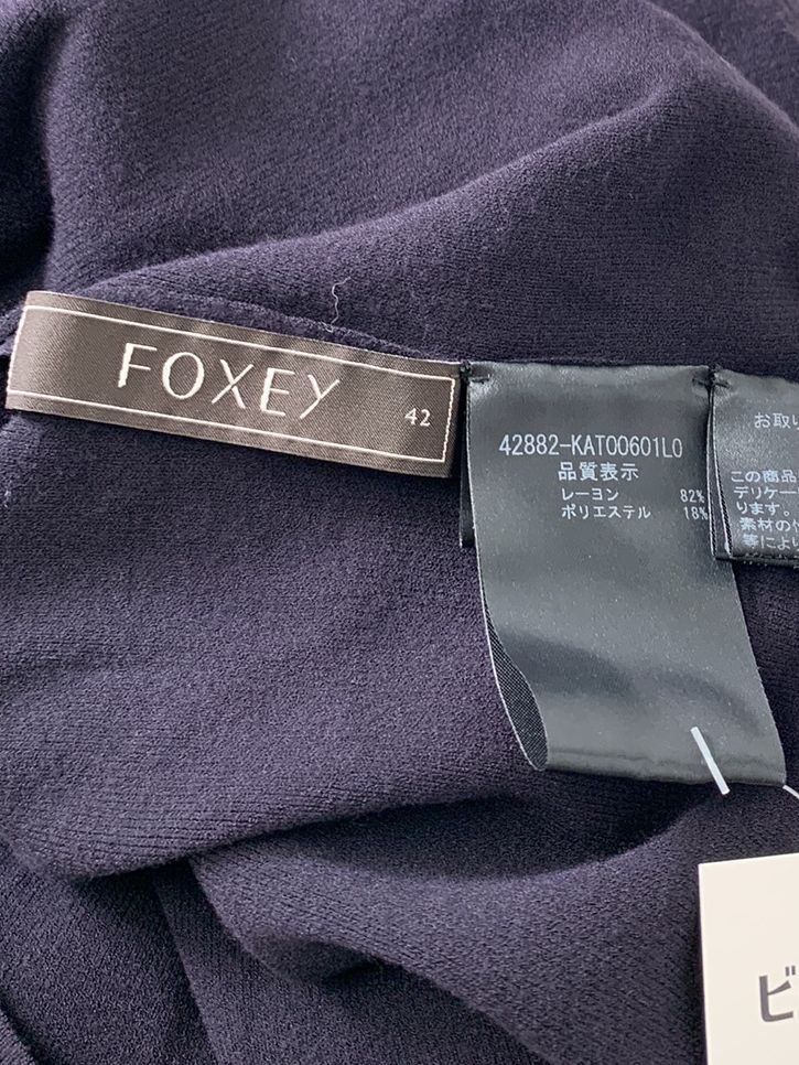FOXEY BOUTIQUE - フォクシーブティック ニット セーター ノッティングヒルトップ 半袖 IT32Y0TLL2AC フォクシーブティック ニット セーター ノッティングヒルトップ