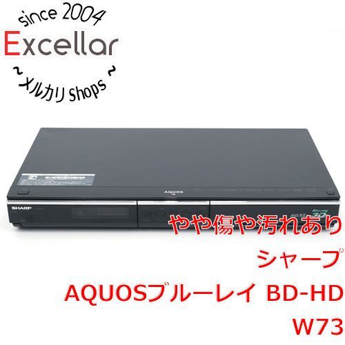 AQUOS　ブルーレイレコーダーHDW-73　動作品　リモコン付き bn:0] SHARP AQUOS ブルーレイディスクレコーダー BD-HDW73