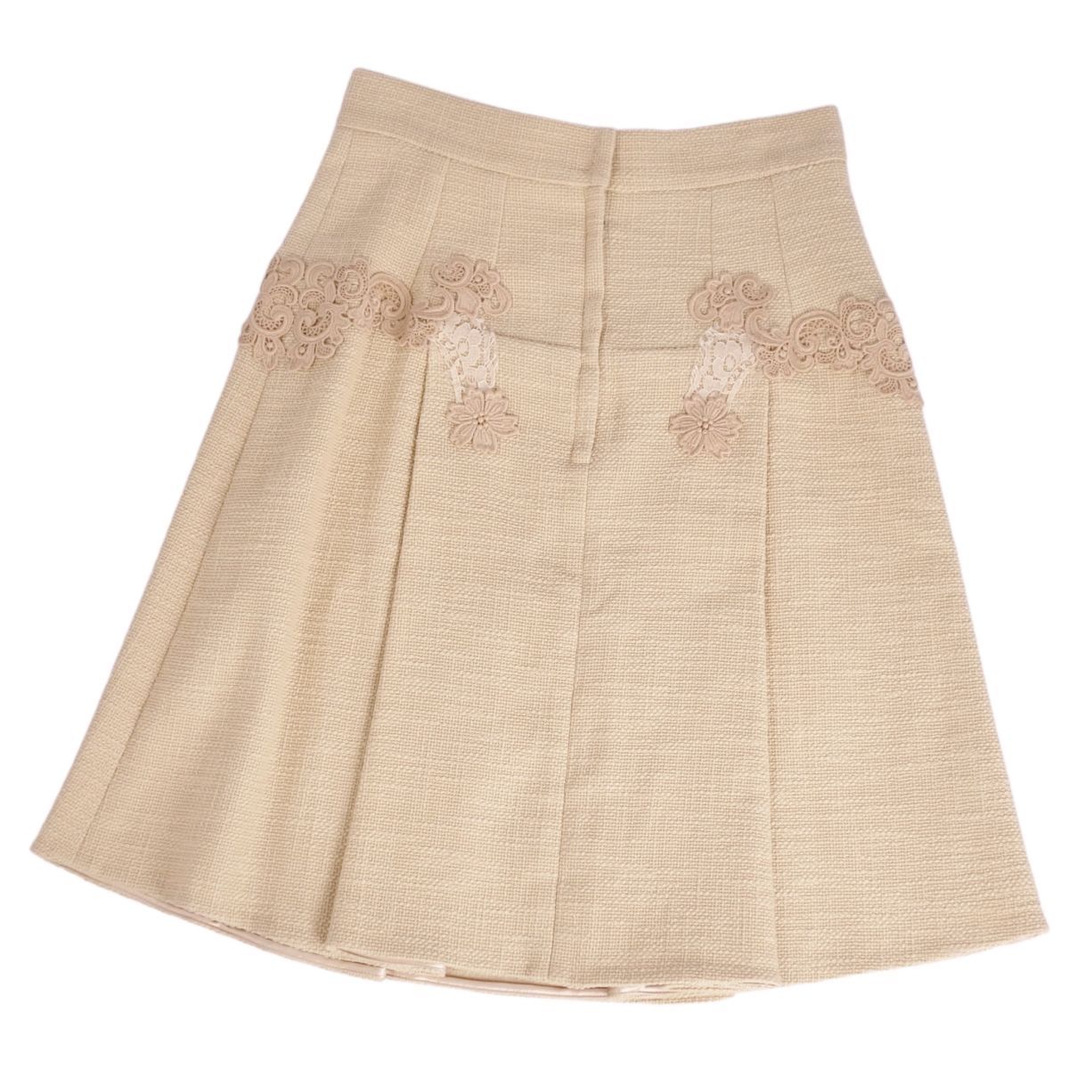 美品 ドルチェ&ガッバーナ DOLCE&GABBANA スカート コットンツイー