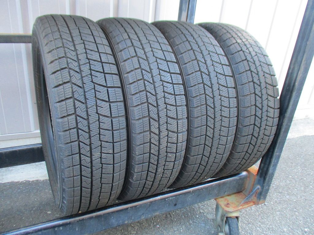 155|65R14 75Q ダンロップ WINTER MAXX WM03 スタッドレス 2025年製 4本 送料込 T60770822 インボイス領収書発行