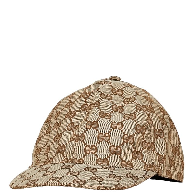 一点物　グッチ　GGマーク　シェリーライン　キャップ　ユニセックス　送料無料 一点物 グッチ GGマーク シェリーライン キャップ ユニセックス 送料