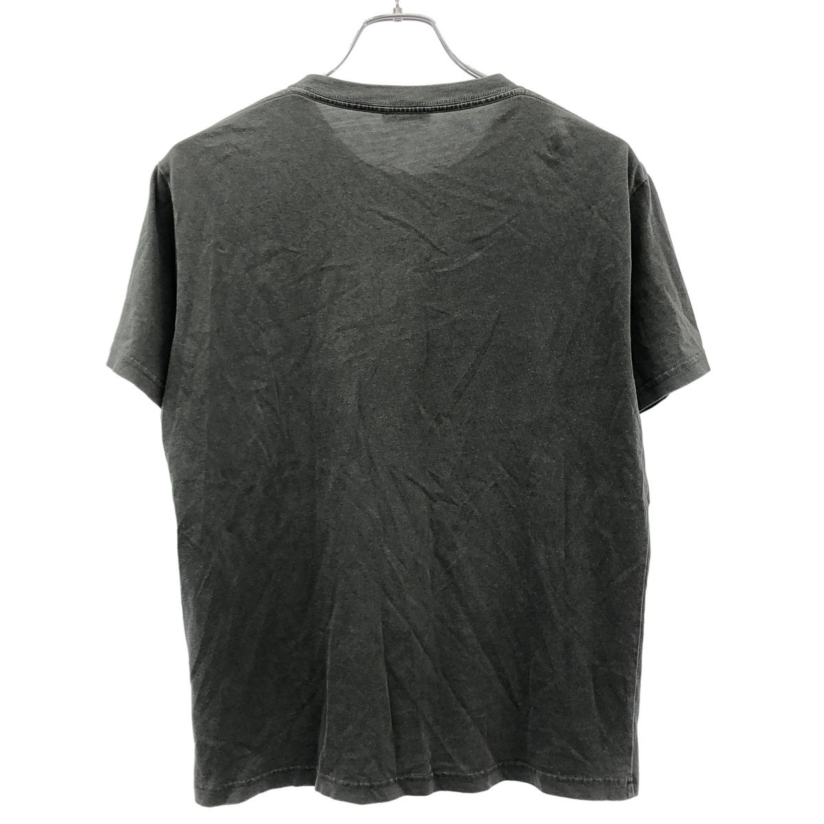 BALENCIAGA バレンシアガ スモールフィットロゴプリントTシャツ 556107 TYK28 チャコール L