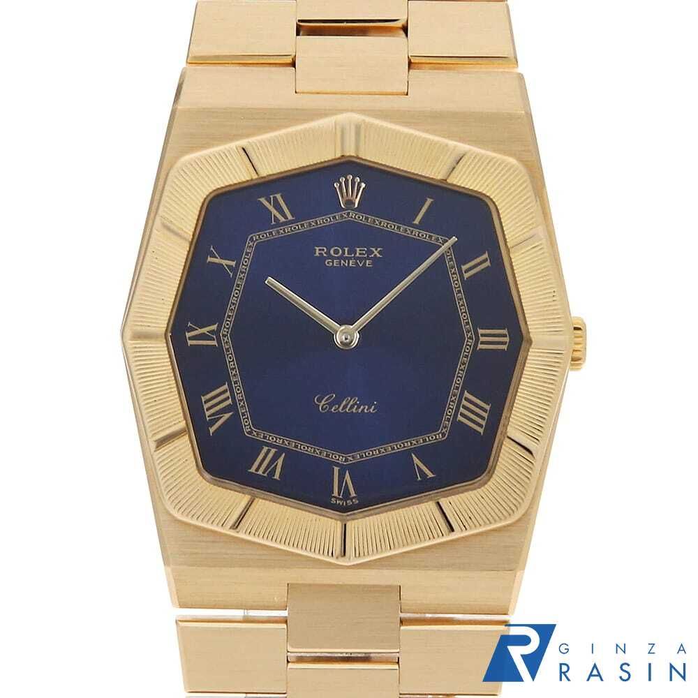 ロレックス チェリーニ キングマイダス 4370 ブルー 69番 アンティーク