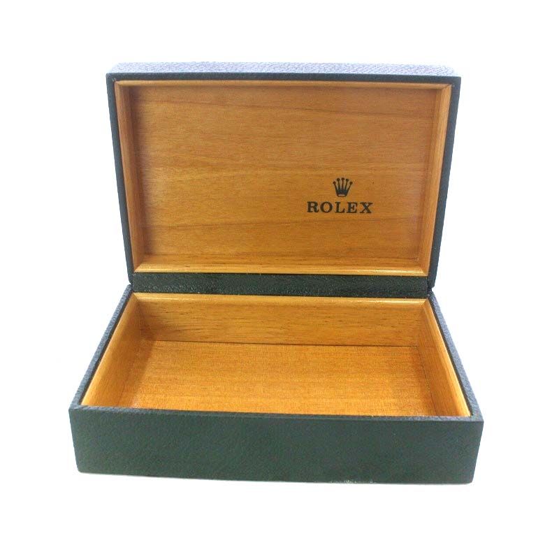 ロレックス ROLEX ケース 箱のみ ボックス BOX 木箱 空箱 緑色