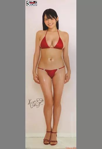 中古】ポスター 等身大ポスター 桜井木穂 アサ芸Secret! Vol.73 応募者