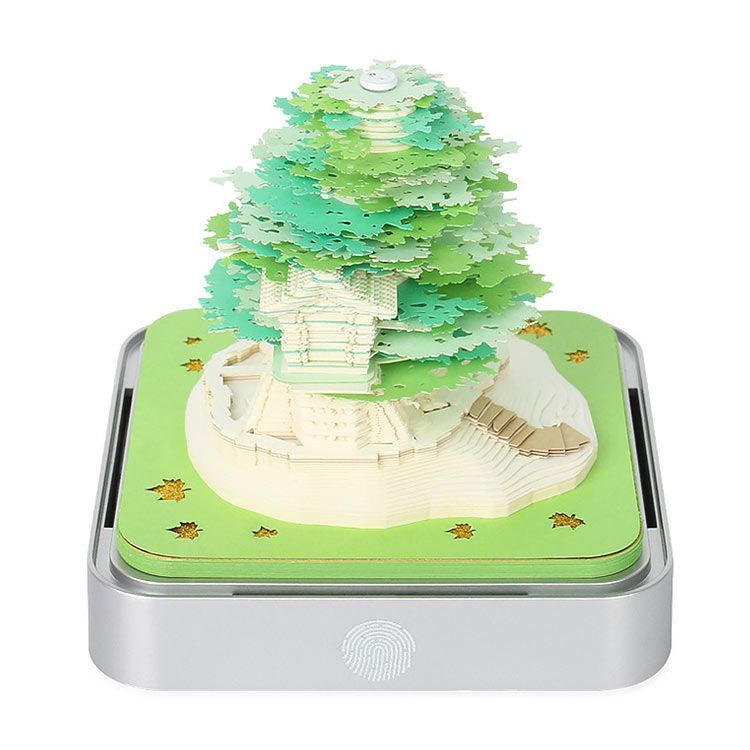 3Dメモパッドアートカレンダー2024 パープル 縁起の良いドラゴン 3Dメモパッドアートカレンダー2024 パープル 縁起の良いドラゴン